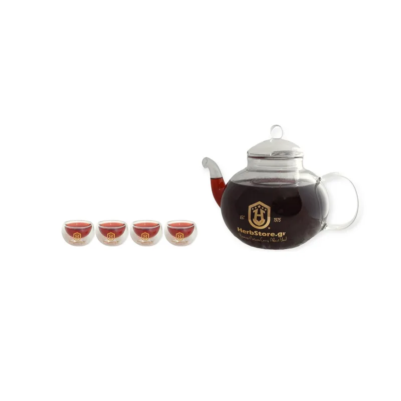 Γυάλινη τσαγιέρα Tea Control 1,2 Ltr