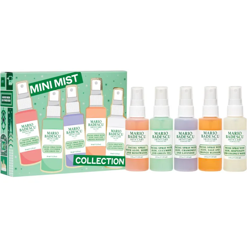 Mario Badescu Mini Mist Collection σετ δώρου για λαμπρότητα και ενυδάτωση