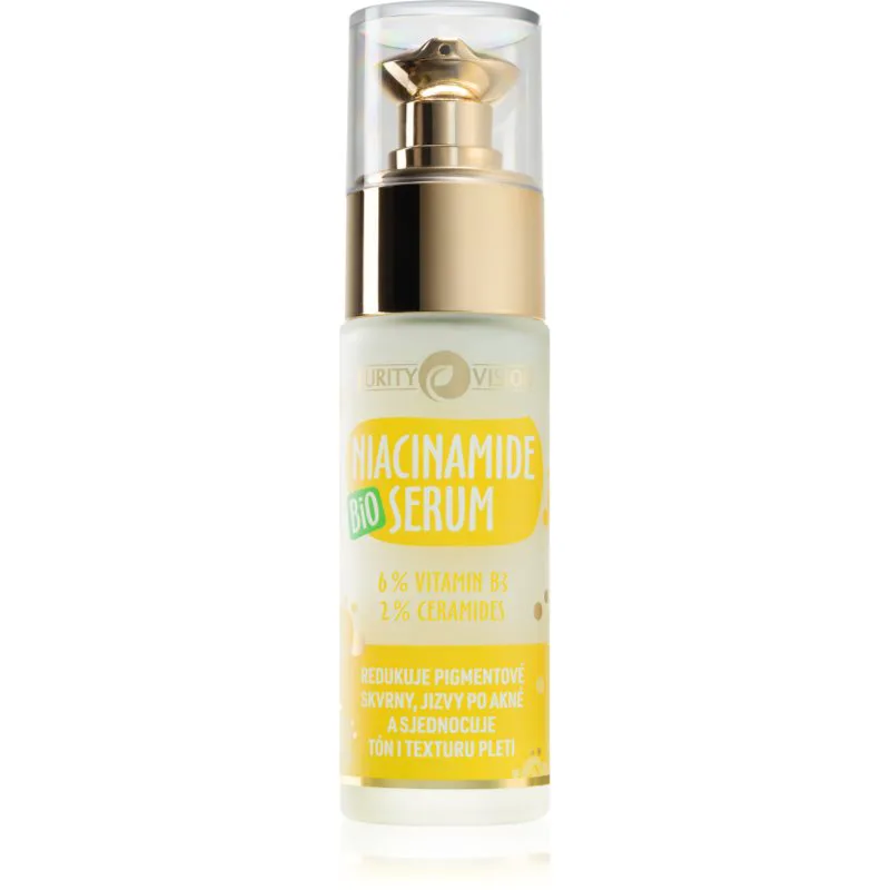 Purity Vision BIO Niacinamide ορός για ενοποίηση τόνου της απόχρωσης δέρματος 30 ml