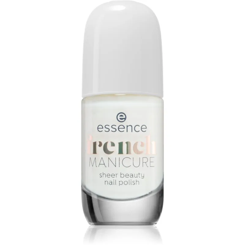 essence French MANICURE βερνίκι νυχιών απόχρωση 02 - rosé on ice 8 ml