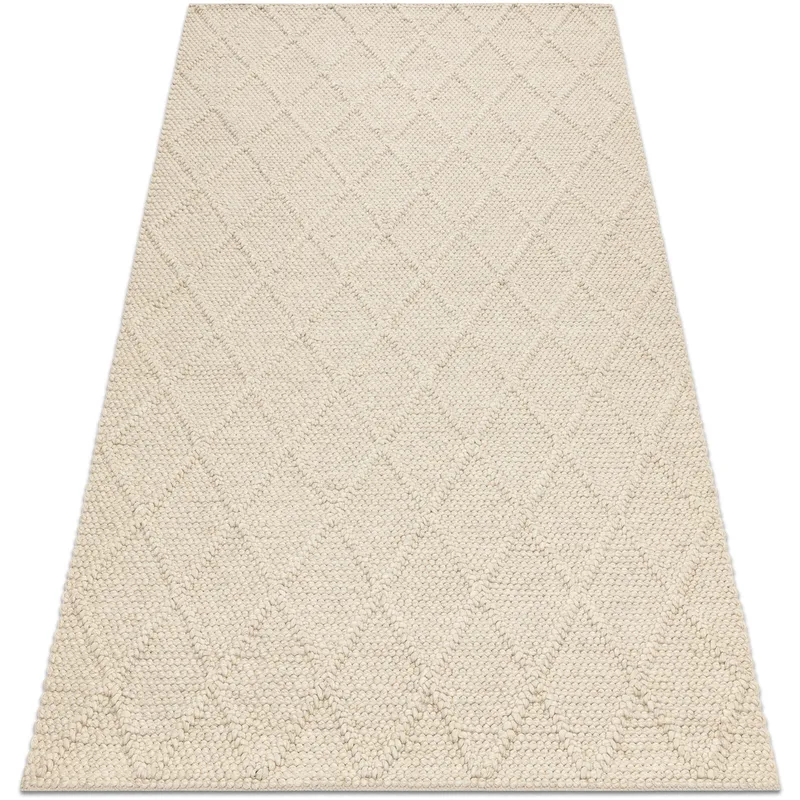 Χαλιά Rugsx Μάλλινο χαλί TAHAR 99001B κρέμα - 120x180 cm