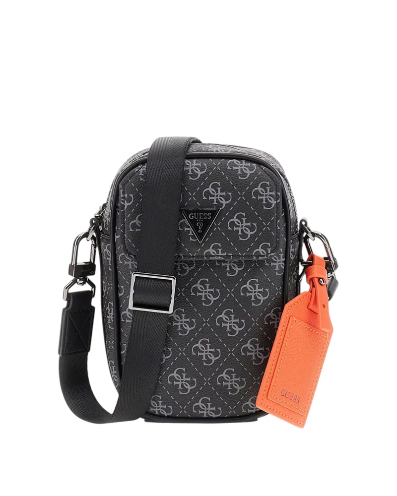 Guess Τσάντα Ώμου Milano 4G Logo Crossbody HMMILOP5425-DAB Μαύρο