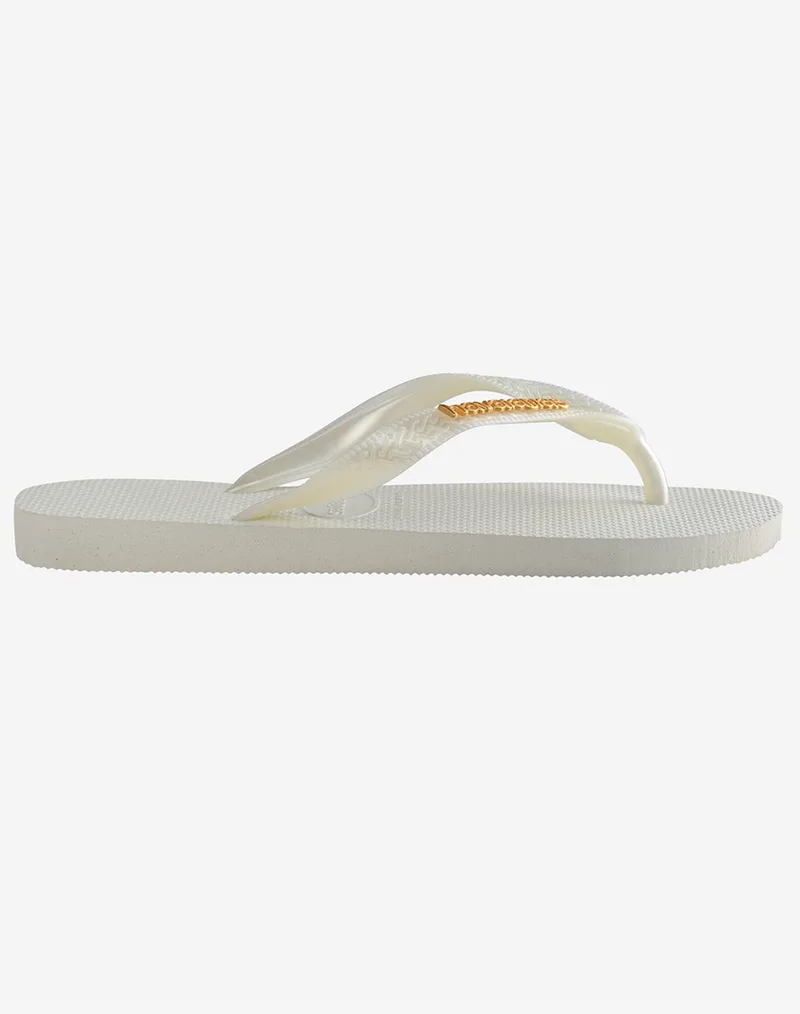 HAVAIANAS HAV. TOP LOGO METALLIC 4127244-00001 White