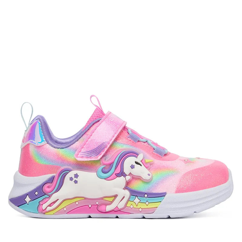 Αθλητικά Skechers S-Lights - Unicorn Chaser 302298N/PKMT Ροζ