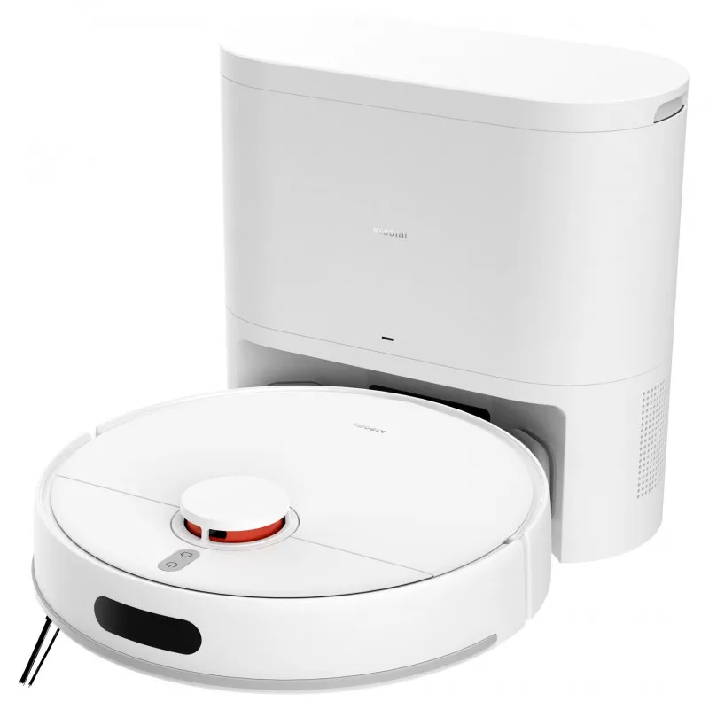 Ρομποτική σκούπα Xiaomi BHR07XBEU H40, 10000 Pa, 180 λεπτά, 4 λίτρα, Αυτόματη βάση φόρτισης, Πλοήγηση LDS, Αποφυγή εμποδίων, Εφαρμογή για κινητά, Λευκό