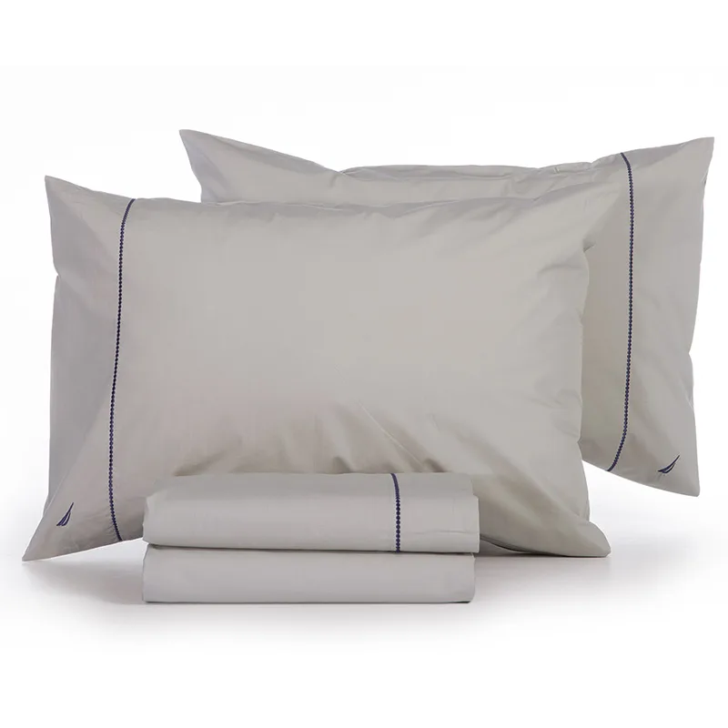 Σεντόνια King Size (Σετ) 280X270 Nef Nef Nau Wave Solid Linen Χωρίς Λάστιχο (280x270)
