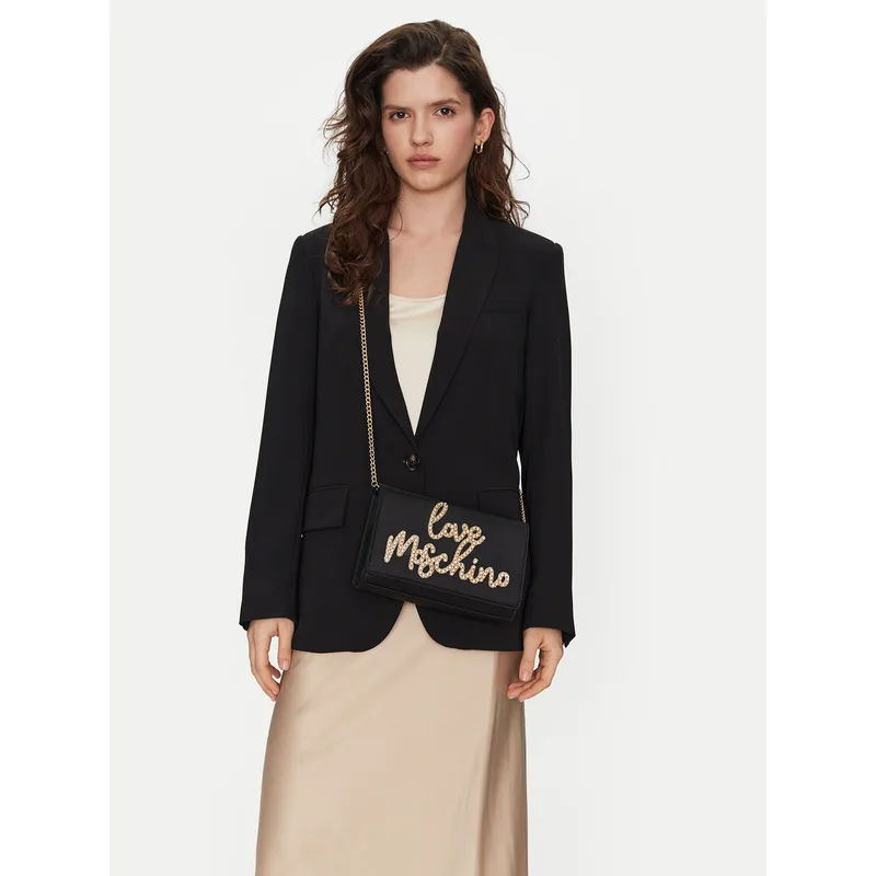 Τσάντα LOVE MOSCHINO JC4055PP1MLH100A Μαύρο