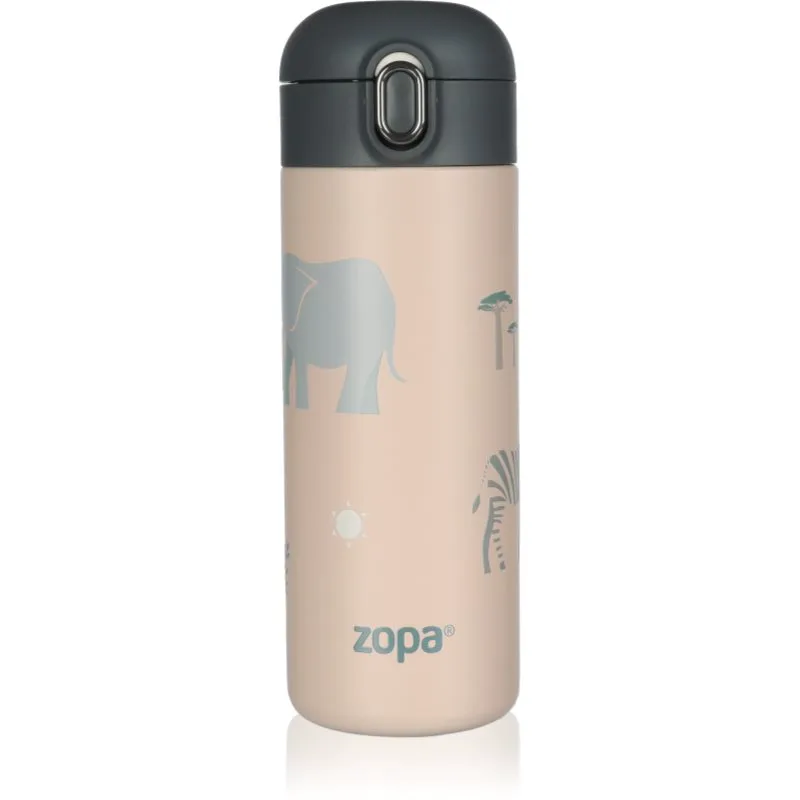 Zopa Thermo Bottle with Drinking Spout θερμός με καλαμάκι Safari 400 ml