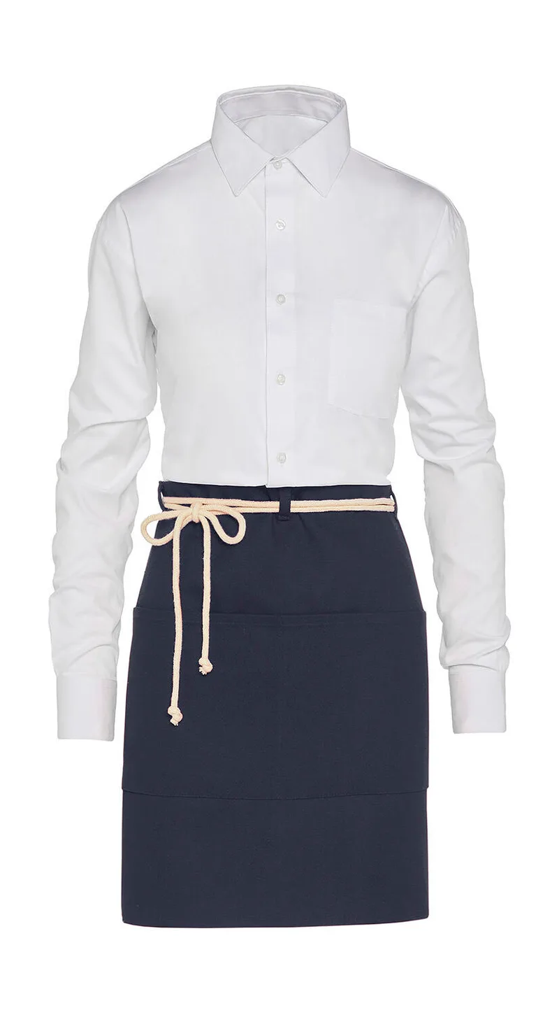 Κοντή Ποδιά Μέσης Corsica Canvas με Τσέπη SG Accessories - BISTRO JG15P-CA-Bistro Navy
