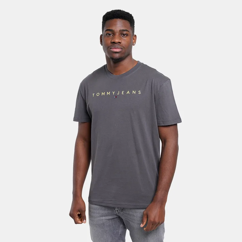 Tommy Jeans Linear Logo Ανδρικό T-Shirt (9000263592_1982)