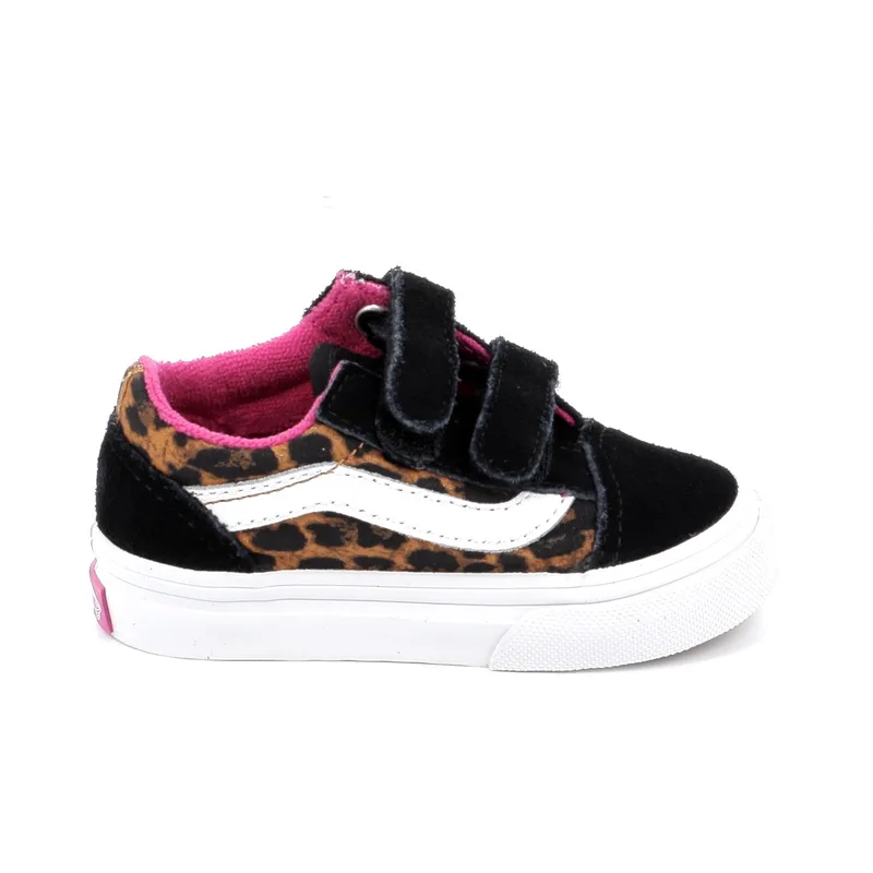 Παιδικό Χαμηλό Casual για Κορίτσι Vans Old Skool V Χρώματος Μαύρο VN0009RCBOQ1