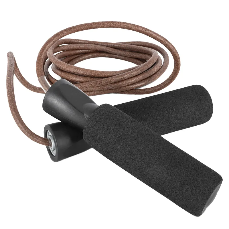 Σχοινάκι Γυμναστικής Skipping Rope Δερμάτινο