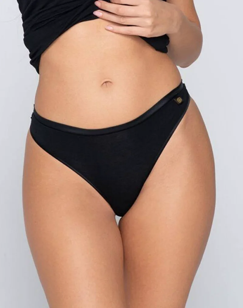 LUNA Micro Touch brazilian brief 24500-2 Black
