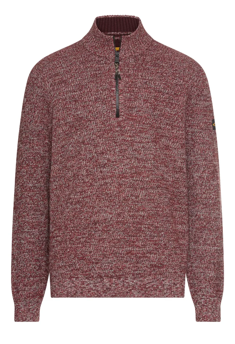 ΑΝΔΡΙΚΟ ΠΛΕΚΤΟ CAMEL ACTIVE PULLOVER TROYER ΚΑΝΟΝΙΚΗ ΓΡΑΜΜΗ ΚΟΚΚΙΝΟ