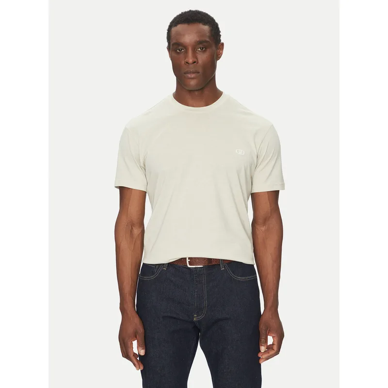 Liu Jo T-Shirt QA5174 J4805 Μπεζ Regular Fit