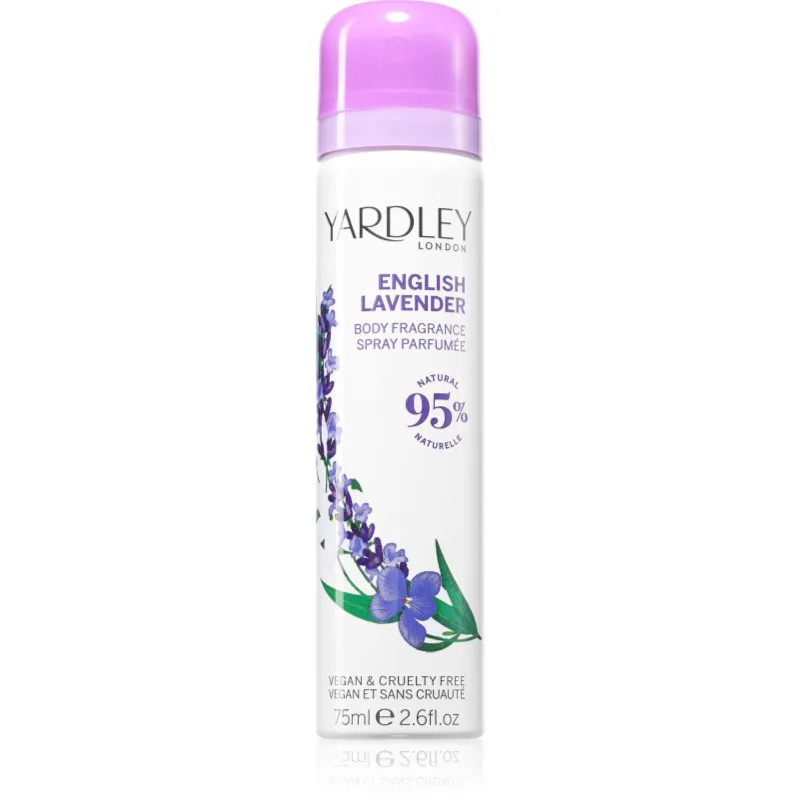 Yardley English Lavender αποσμητικό σε σπρέι για γυναίκες 75 ml