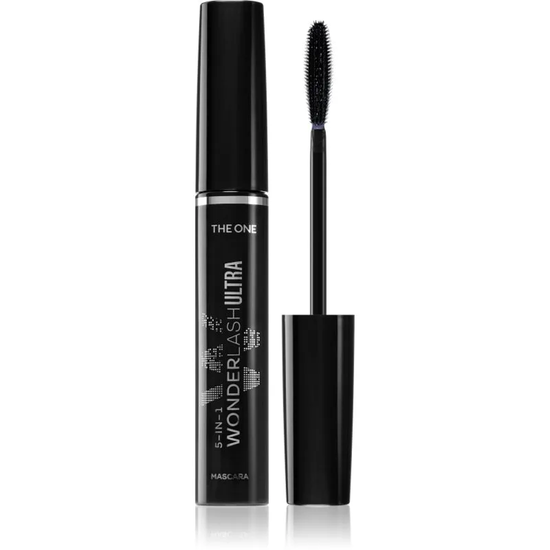 Oriflame The One Wonder Lash 5 in1 Ultra μάσκαρα για όγκο, περιστροφή και διαχωρισμό των βλεφαρίδων απόχρωση Black 8 ml