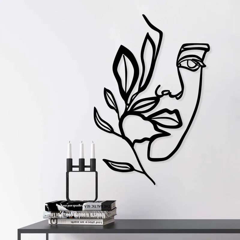 Διακοσμητικό Τοίχου (46x56) A-G Woman Face 575TNL1130