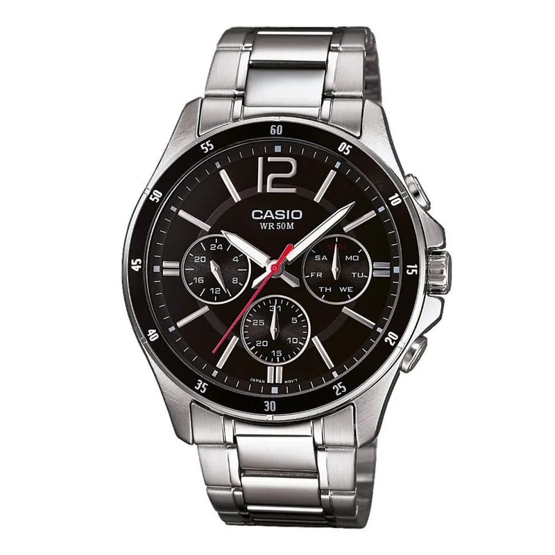 CASIO Stainless Steel Bracelet MTP-1374PD-1AVEF