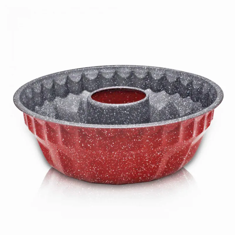 Φόρμα για κέικ Voltz V51223RE, 26,5 cm, Μαρμάρινη Επίστρωση, κόκκινο