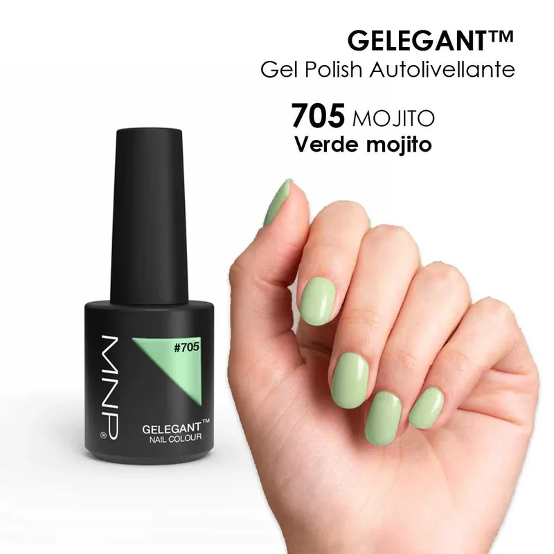 MNP MESAUDA GELEGANT Gel nail polish 8ml 705 Mojito