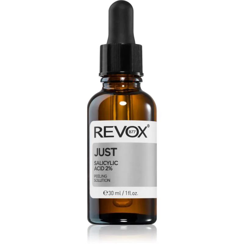 Revox B77 JUST Salicylic Acid 2% ορός πίλινγκ για απολέπιση για το πρόσωπο 30 ml