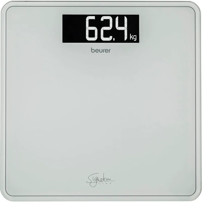 Beurer GS 400 Λευκές Γυάλινες Ζυγαριές XXL 200kg
