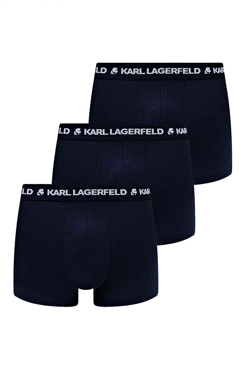 KARL LAGERFELD ΕΣΩΡΟΥΧΑ 3PACK TRUNK LOGO ΜΠΛΕ
