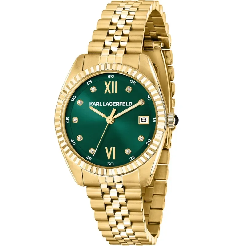 Γυναικείο ρολόι Karl Lagerfeld Timeless Χρυσό Stainless Steel Bracelet R0553108502 R0553108502 Ατσάλι