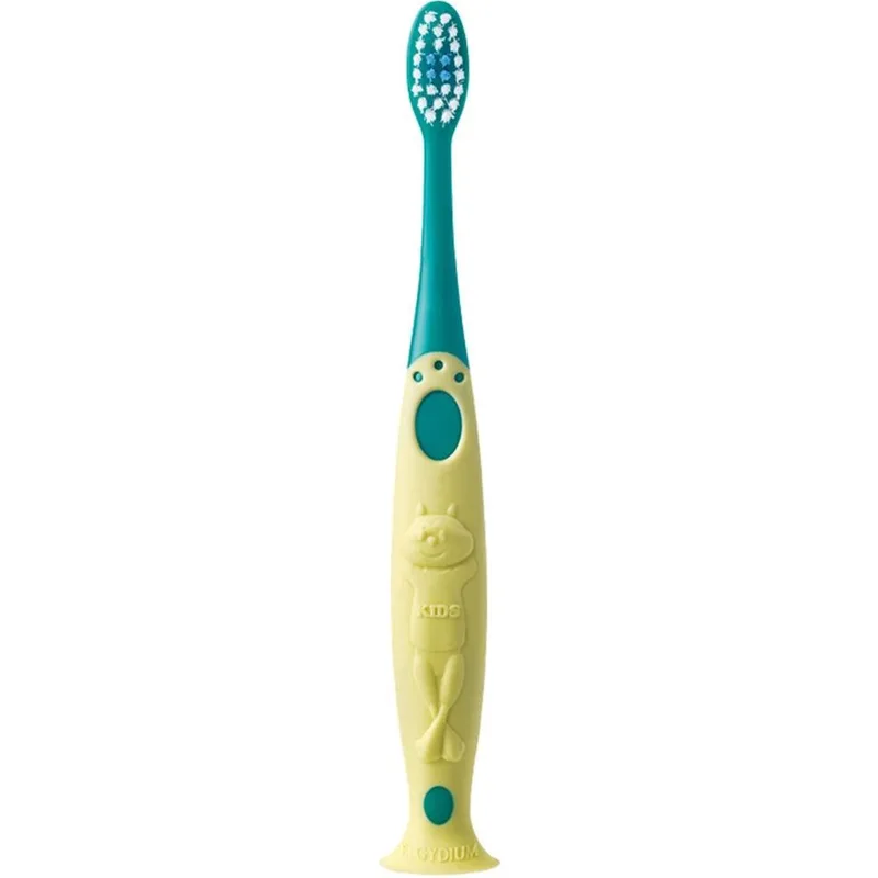 Elgydium Kids Soft Toothbrush Πράσινο - Κίτρινο Μαλακή Οδοντόβουρτσα για Παιδιά 2 ως 6 Ετών 1 Τεμάχιο