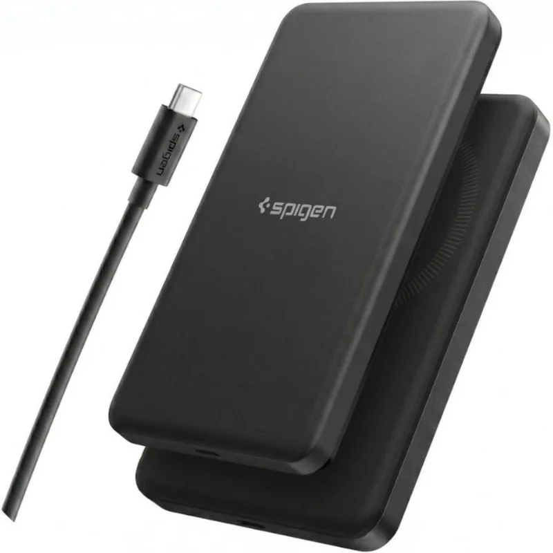 PowerBank Spigen EA2205MQ Essential με Ασύρματη Φόρτιση Qi2 MagSafe 15W & 1 x Θύρα Type-C 22.5W 5.000mAh - Black (ABA11104)
