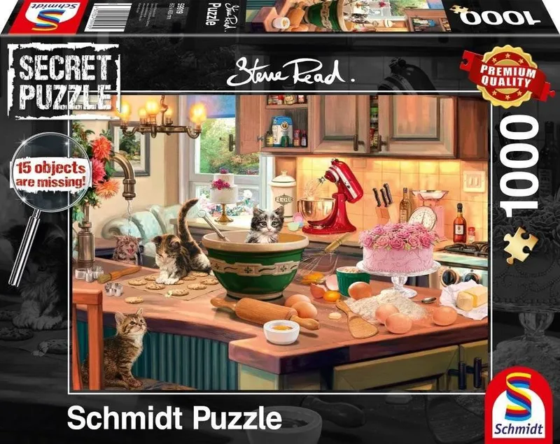 SECRET PUZZLE ΚΟΥΖΙΝΑ - STEVE READ SCHMIDT 1000 ΚΟΜΜΑΤΙΑ (59919)