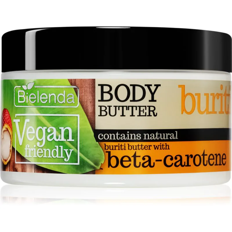 Bielenda Vegan Friendly Buriti βούτυρο σώματος με ενυδατικό αποτέλεσμα 250 ml