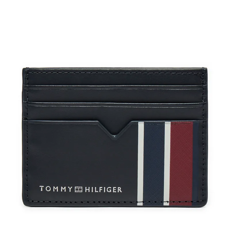 Θήκη πιστωτικών καρτών Tommy Hilfiger Th Corp Cc Holder AM0AM12780 Σκούρο μπλε