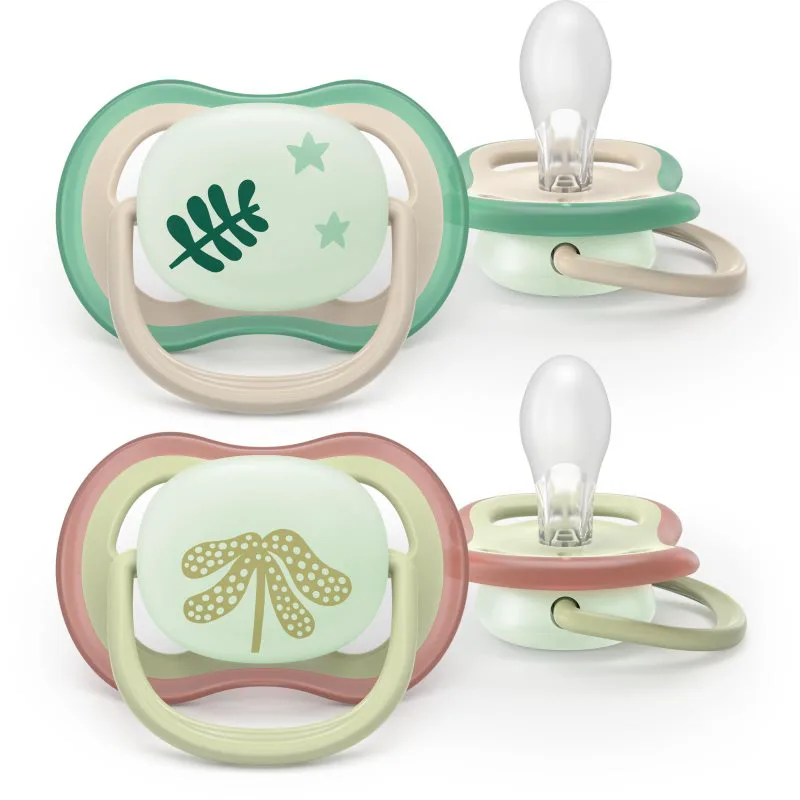 Philips Avent Ultra Air Day&Night SCF376/31 6-18m πιπίλα Neutral 2 τμχ