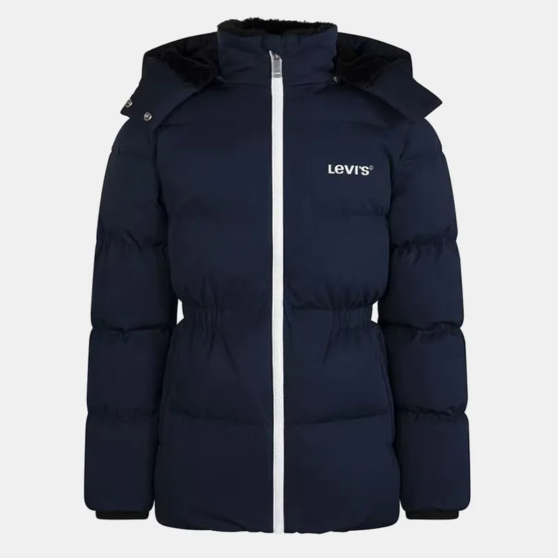Levi's Mix Media Thigh Length Puffer Παιδικό Puffer Μπουφάν (9000186508_77526)