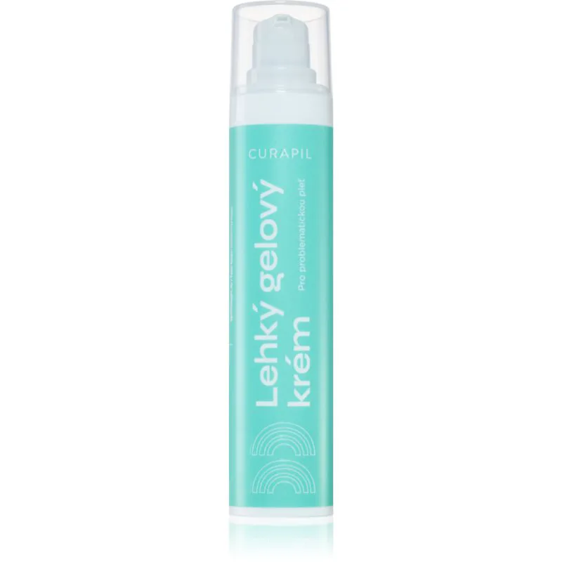 Curapil Light gel cream ενυδατική φροντίδα προσώπου για προβληματική επιδερμίδα, ακμή 50 ml