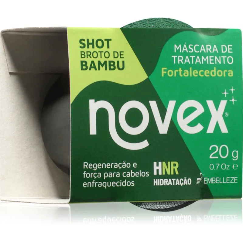 Novex Bamboo Mask Shot μάσκα μαλλιών 20 γρ