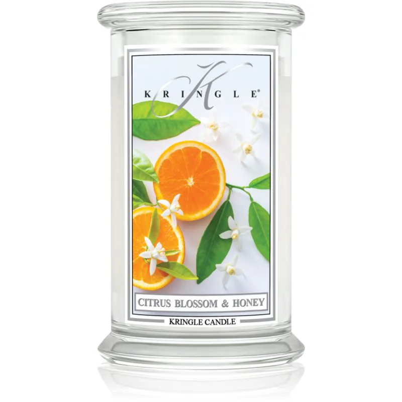 Kringle Candle Classic Citrus Blossom & Honey αρωματικό κερί 623 γρ