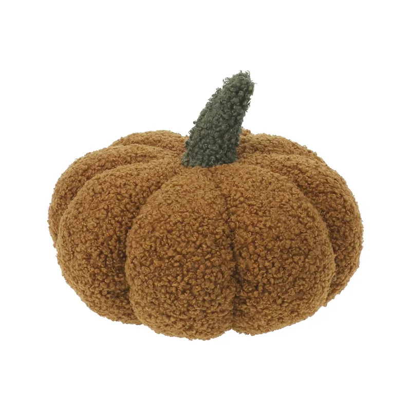 Διακοσμητικό Μαξιλάρι Μπουκλέ (Φ20x15) K-M Pumpkin Brown AAE823980