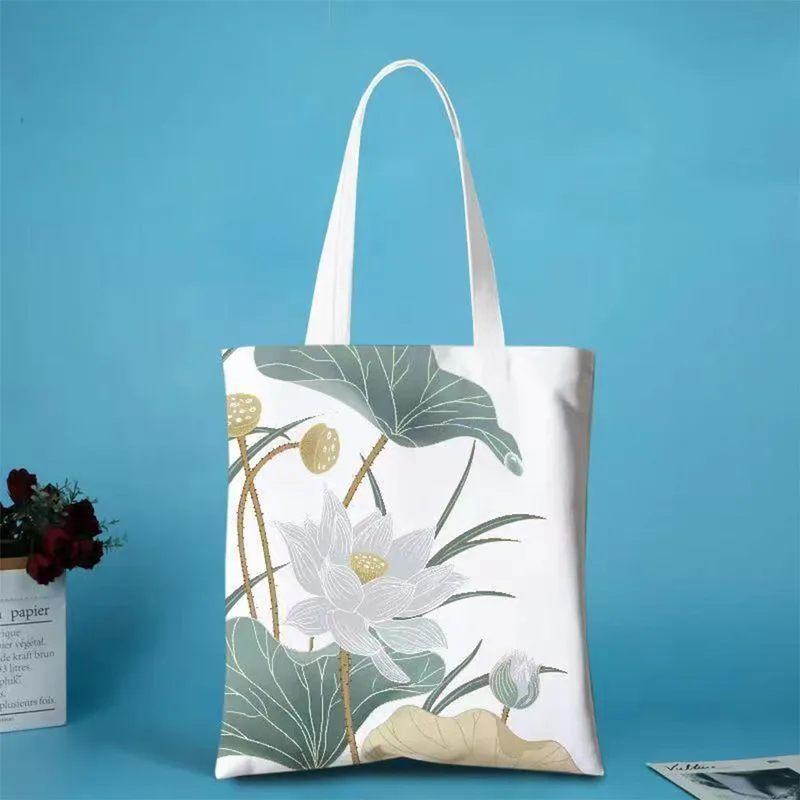 Tote Bag AMBER Floral Lotus AM2049-1