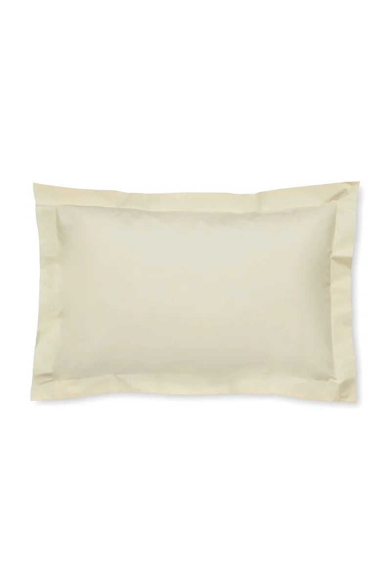 Μαξιλαροθήκη Oxford Solid Cream