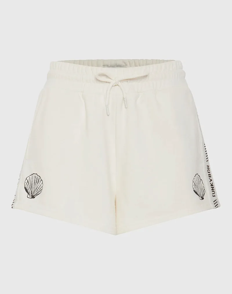 FUNKY BUDDHA Shorts FBL013-105-03-OFF WHITE OffWhite
