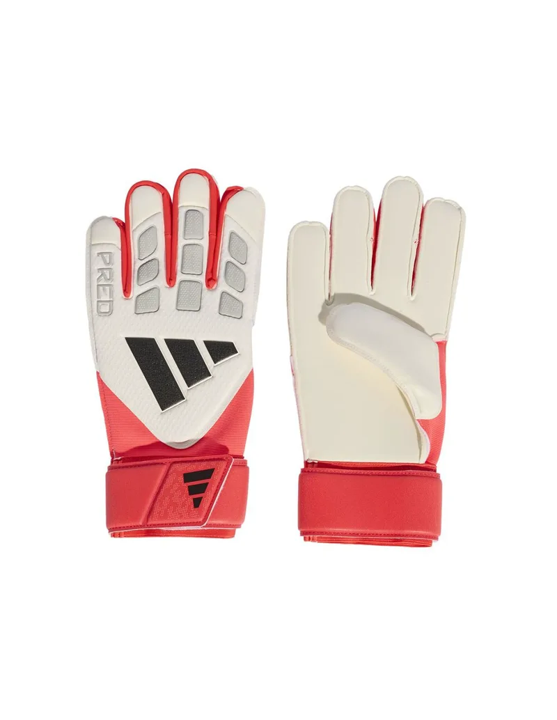 adidas Predator Match goalkeeper gloves white and red KA7783