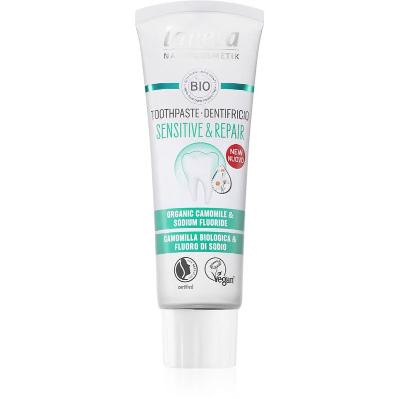 Lavera Sensitive & Repair οδοντόκρεμα για ευαίσθητα δόντια 75 ml