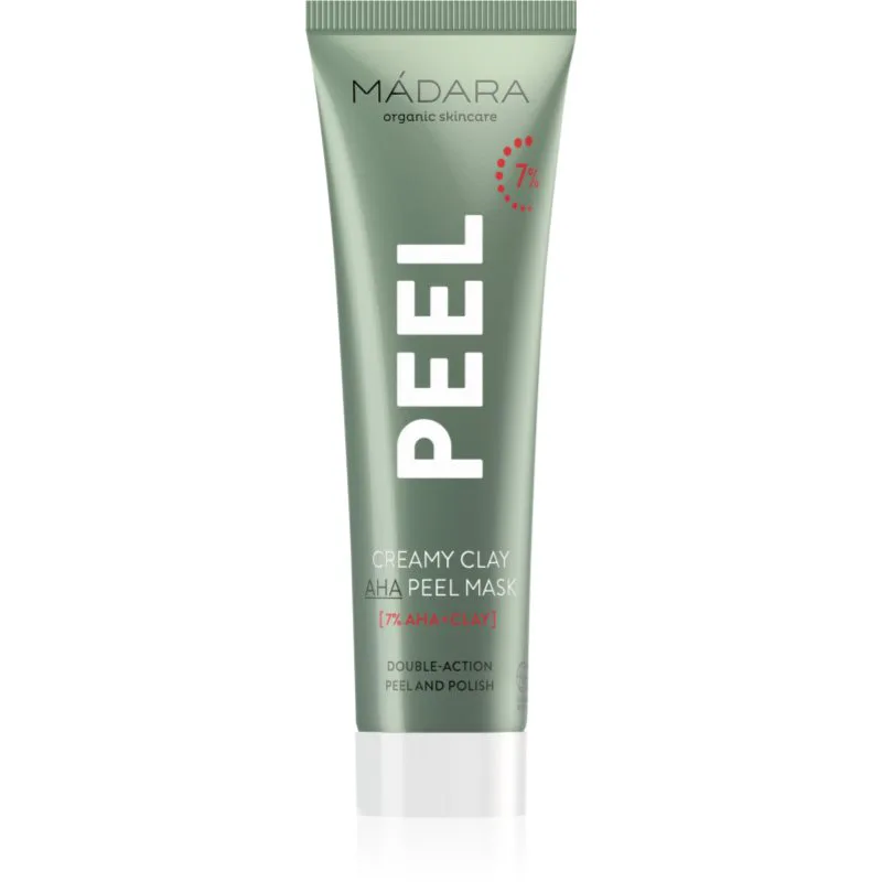 MÁDARA Peel μάσκα άργιλου με αποτέλεσμα απολέπισης 60 ml
