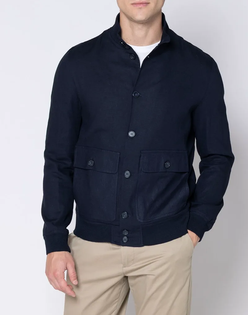 THE BOSTONIANS ΜΠΟΥΦΑΝ BOMBER 3W00118-BLUE DarkBlue