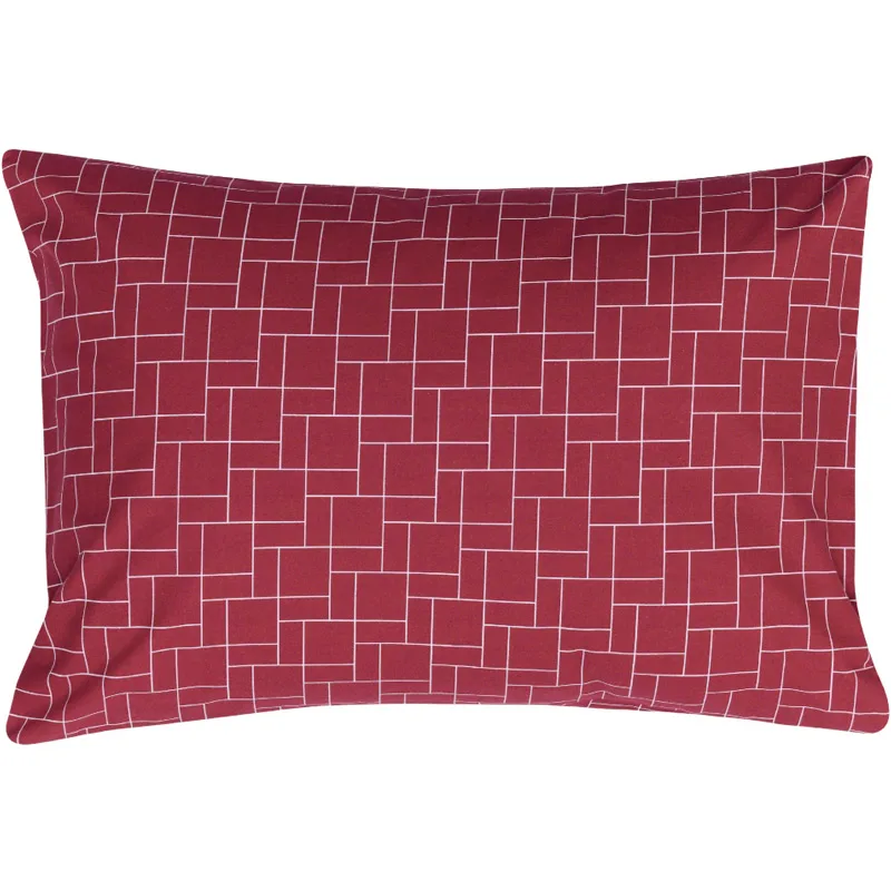 Μαξιλαροθήκες Σετ 50x70 Kentia Dodici 05 Bordeaux