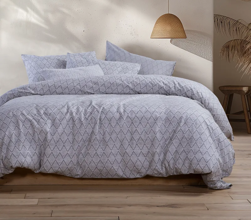 Σετ Σεντόνια Μονά 3 Τεμαχίων Nef-Nef Torredo Grey 160x260