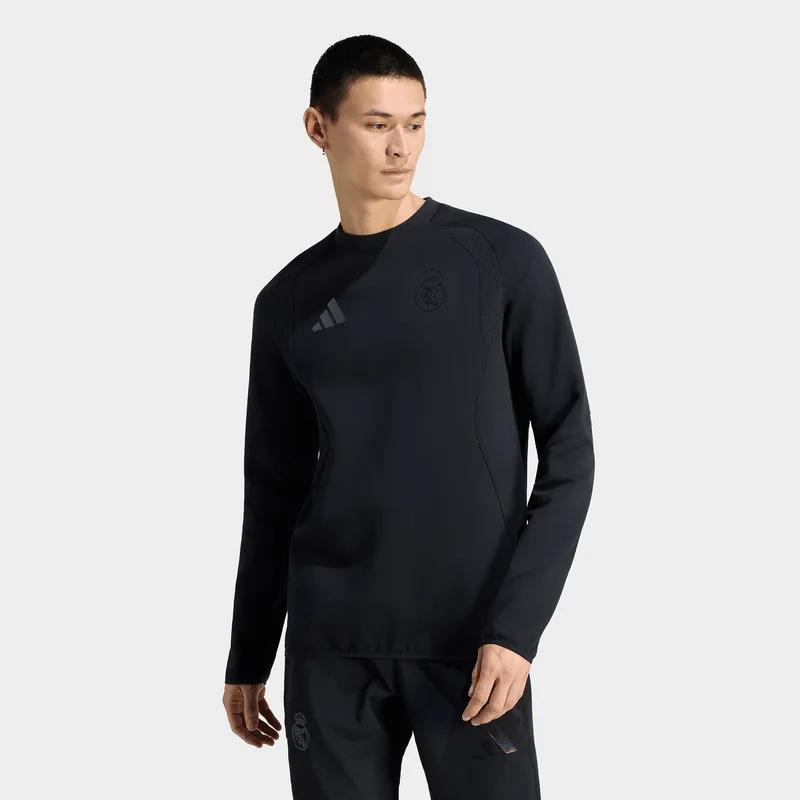 adidas M Real Madrid Tiro Travel Crew Sweatshirt (9000276341_1469)